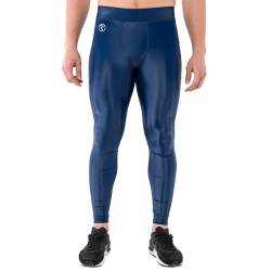 Kapow Meggings: Glänzende, Lange Herren Performance Leggings mit Kompression für Sport wie Fitness, Laufen, Basketball, Fußball, inklusive Taschen von Kapow Meggings