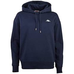 Kappa Damen Kapuzensweatshirt STYLECODE: 710067 Kappa Hoodie für Damen I mit Kapuze I regular fit I Dress Blues I 2XL von Kappa Deutschland