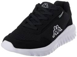 Kappa Deutschland STYLECODE: 243333 Naveen Unisex Sneaker, Black/White, 38 EU von Kappa Deutschland