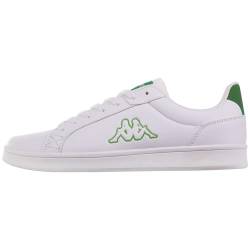 Kappa Deutschland STYLECODE: 243352 KELFORD Unisex Sneaker, White/Green, 36 EU von Kappa Deutschland