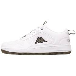 Kappa Deutschland Unisex STYLECODE: 243180 FOGO Sneaker, White/Army, 37 EU von Kappa Deutschland