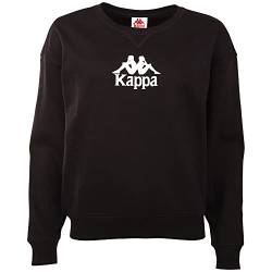 Kappa Damen LINDIRA Women, Sweatshirt, Regular Fit T-Shirt, Caviar, 32 von Kappa
