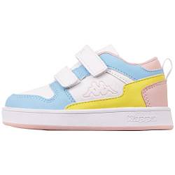 Kappa Deutschland Unisex Baby STYLECODE: 280014M Lineup Low M Sneaker, White/L`Blue, 22 EU von Kappa