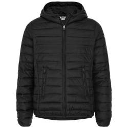 Kappa Gesteppte und wattierte Herrenjacke, aus Navetta-Nylon. Regular Fit. (Schwarz, M) von Kappa