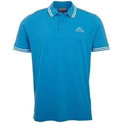 Kappa Herren Kurzarm Poloshirt STYLECODE: 709361 Aleot Men Poloshirt I Malibu Blue I S von Kappa