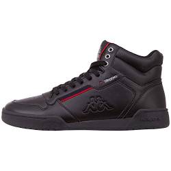 Kappa Herren Mangaan Sneaker, Schwarz Black 242764 1120, 45 EU von Kappa