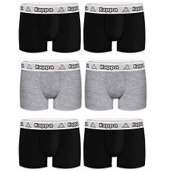 Kappa Herren Pk1486 Set 10er Boxer-Schwarz-S, Negro, S von Kappa