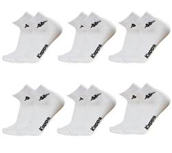 Kappa Herren Sportsocken, Weiß 36/38 von Kappa