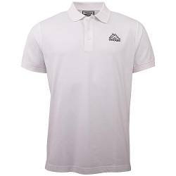 Kappa Herren Stylecode: 710245 Men, Shirt, Regular Fit Polohemd, Bright White, 5XL EU von Kappa