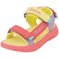 Kappa KANA MF Kids Sandale, Coral/Multi, 34 EU von Kappa