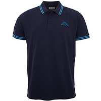 Kappa Poloshirt - mit farblichen Akzenten an Kragen und Ärmelsaum von Kappa