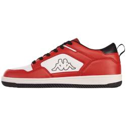 Kappa STYLECODE: 243393 ALID Low Unisex Sneaker, White/Red, 42 EU von Kappa