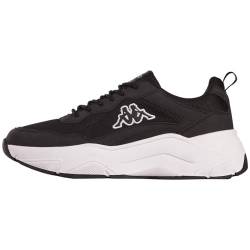 Kappa STYLECODE: 243413 ASKJA Unisex Sneaker, Black/White, 36 EU von Kappa