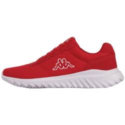 Kappa STYLECODE: 243421 TULASA Unisex Sneaker, Red/White, 38 EU von Kappa