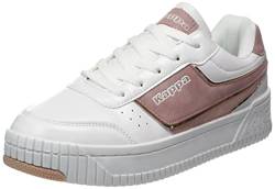 Kappa Unisex ALDINA Sneaker, White/Rosé, 38 EU von Kappa