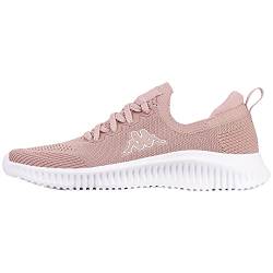 Kappa Unisex Abiola Sneaker, Dk Rosé Silver, 36 EU von Kappa