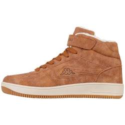 Kappa Unisex Bash Mid Fur Unisex Straßen Laufschuh, 5443 Cognac Offwhite, 38 EU von Kappa