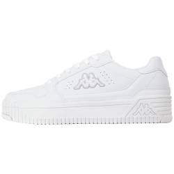 Kappa Unisex EMELA Sneaker, White, 37 EU von Kappa