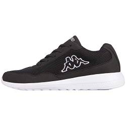 Kappa Unisex Follow Sneaker, Schwarz Black White 1110, 40 EU von Kappa