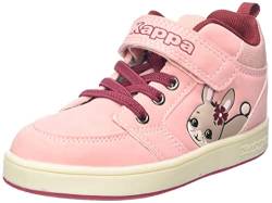 Kappa Unisex Kinder Rajo M Sneaker, Rosé Dk Red, 21 EU von Kappa
