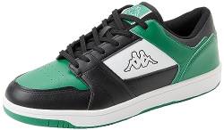 Kappa Unisex Logo Bernal Walking-Schuh, Green Md Black White, 45 EU von Kappa