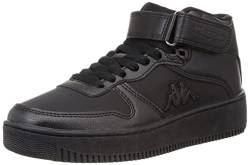 Kappa Unisex Logo Maserta Md V Walking-Schuh, Schwarz, 38 EU von Kappa