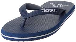 Kappa Unisex Logo Moker Flip-Flops, Blue Marine White, 39 EU von Kappa