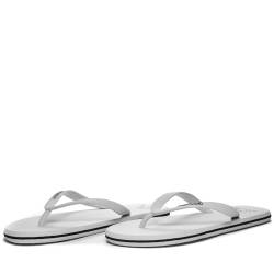 Kappa Unisex Logo Moker Flip-Flops, Weiß Schwarz, 39 EU von Kappa