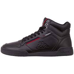 Kappa Unisex Mangan sneakers, Schwarz Black 242764 1120, 39 EU von Kappa