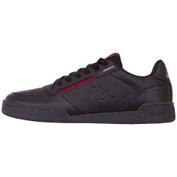 Kappa Unisex Marabu Low-Top Sneakers, Black Black Red 1120, 40 UK von Kappa