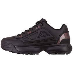 Kappa Unisex Rave Gc Women Stra en Laufschuh, 1111 Black, 38 EU von Kappa