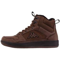 Kappa Unisex STYLECODE: 243046FUR Shab FUR Sneaker, Brown/Black, 37 EU von Kappa