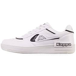 Kappa Unisex STYLECODE: 243137 BASH LR Sneaker, White/Black, 37 EU von Kappa