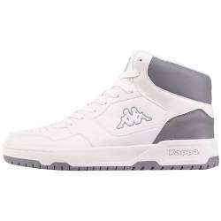 Kappa Unisex STYLECODE: 243304MF Broome MF Sneaker, White/Grey, 40 EU von Kappa