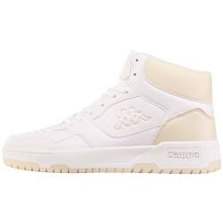 Kappa Unisex STYLECODE: 243304MF Broome MF Sneaker, White/Offwhite, 45 EU von Kappa