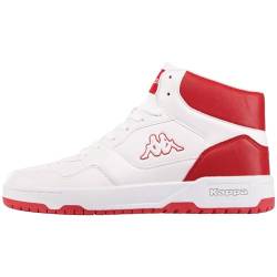 Kappa Unisex STYLECODE: 243304MF Broome MF Sneaker, White/Red, 37 EU von Kappa