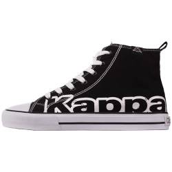 Kappa Unisex STYLECODE: 243321 ABRAS Men Sneaker, Black/White, 45 EU von Kappa