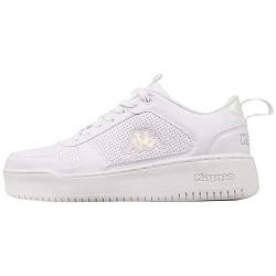 Kappa Unisex STYLECODE: 243324 FOGO PF Sneaker, White/Multi, 38 EU von Kappa