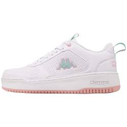 Kappa Unisex STYLECODE: 243324 FOGO PF Sneaker, White/Rosé, 38 EU von Kappa