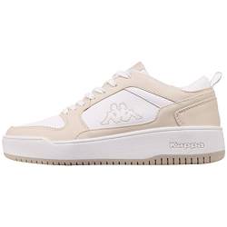 Kappa Unisex STYLECODE: 243326 Lineup Low PF Sneaker, Offwhite/White, 42 EU von Kappa