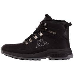 Kappa Unisex STYLECODE: 243366 Cook II TEX Schneestiefel, Black/Grey, 40 EU von Kappa