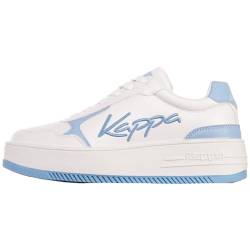 Kappa Unisex STYLECODE: 243417 JABOAH Women Sneaker, White/L`Blue, 36 EU von Kappa