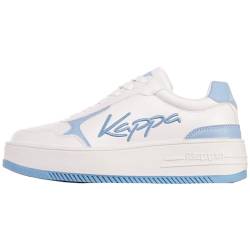 Kappa Unisex STYLECODE: 243417 JABOAH Women Sneaker, White/L`Blue, 38 EU von Kappa