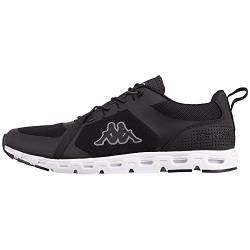 Kappa Unisex Shadow Sneaker, Black Silver, 38 EU von Kappa