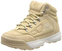 Kappa Unisex Shivoo Ice Hi Sneaker, Sand White, 38 EU von Kappa