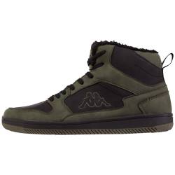 Kappa Unisex Stylecode: 243374 Lineup Fur Sneaker, Army Black, 42 EU von Kappa