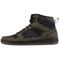 Kappa Unisex Stylecode: 243374 Lineup Fur Sneaker, Army Black, 45 EU von Kappa