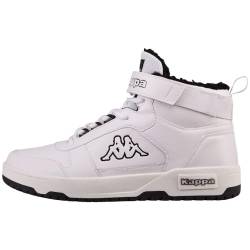 Kappa Unisex Stylecode: 243380 Hanbury Fur Sneaker, White Black, 36 EU von Kappa