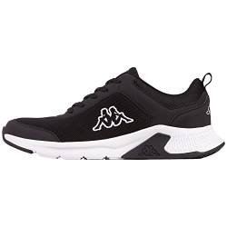 Kappa Unisex Wollof Stra en Laufschuh, Black White, 46 EU Schmal von Kappa