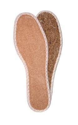 Einlegesohlen für Schuhe und Stiefel aus natürlichen Kokosfasern und Frotteestoff - Mikroklima für Ihre Füße - Kaps Eco (43 EUR / 9 UK Men)) von Kaps